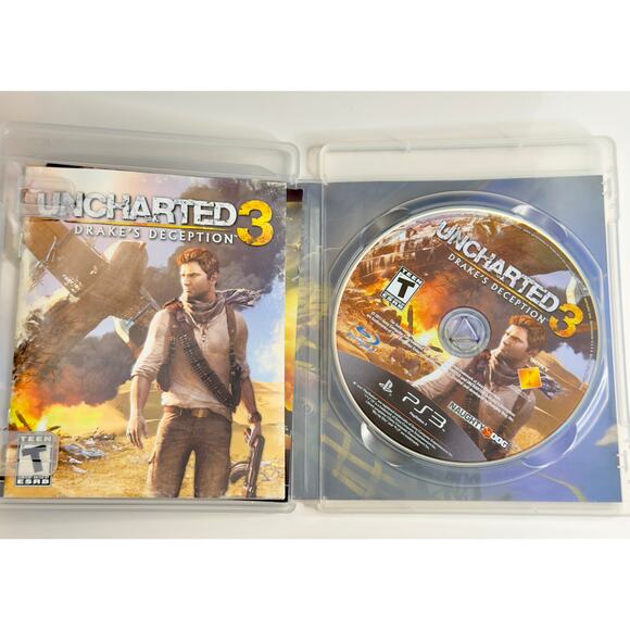 Uncharted 3: Drake’s Deception (Sony PlayStation 3, 2011) Complete CIB PS3 - Picture 3 of 7